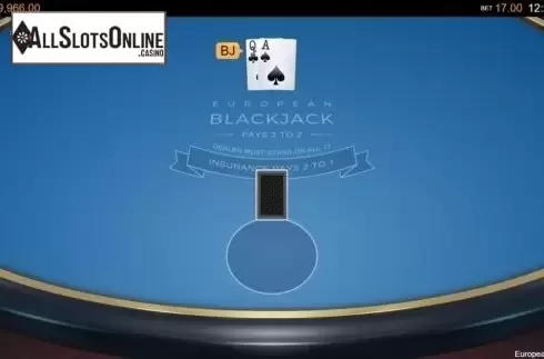 Game Screen 3. European Blackjack (Switch Studios) from Switch Studios