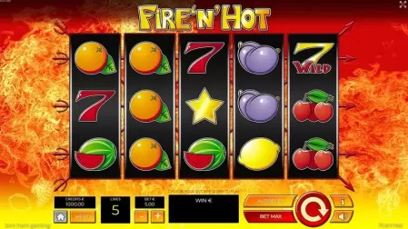 Fire'n'Hot slot screenshot 1