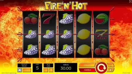 Fire'n'Hot slot screenshot 2