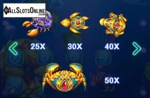 Med Paytable Symbols screen