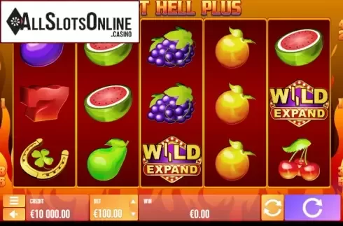 Reel screen. Fruit Hell Plus from Tech4bet