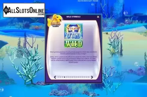Wild symbol screen