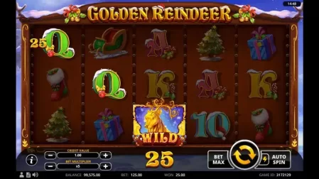 Golden Reindeer slot screenshot 3