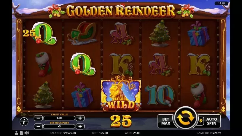 Golden Reindeer slot screenshot 3