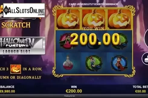 Win screen