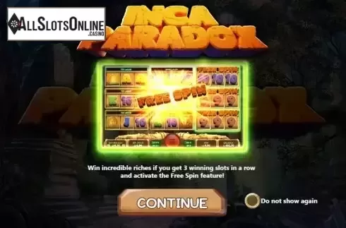 Start Game screen
