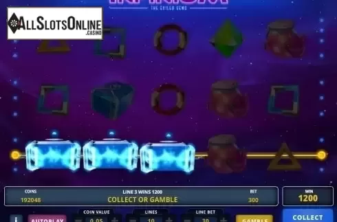 Win screen 3. Infinium from Zeus Play