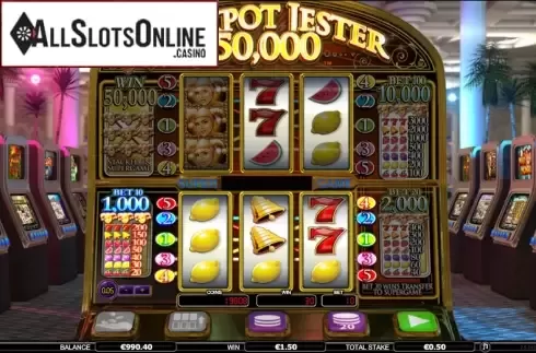 Screen 1. Jackpot Jester 50k from NextGen