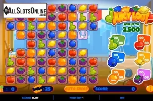 Game Screen 1. Juicy Loot from IGT