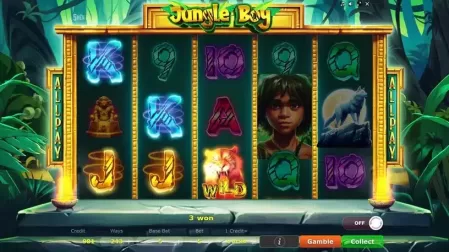 Jungle Boy slot screenshot 2