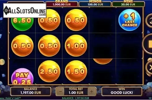 Bonus Game Screen 2