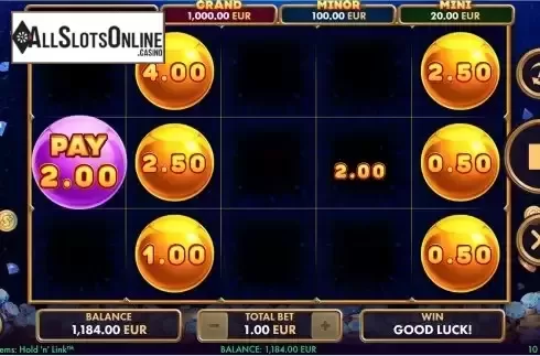 Bonus Game Screen