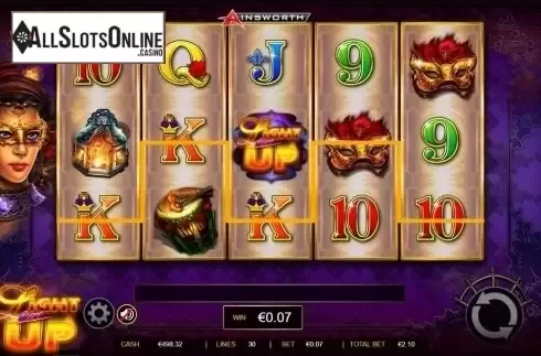 Win Screen 2. Light Em Up from Ainsworth