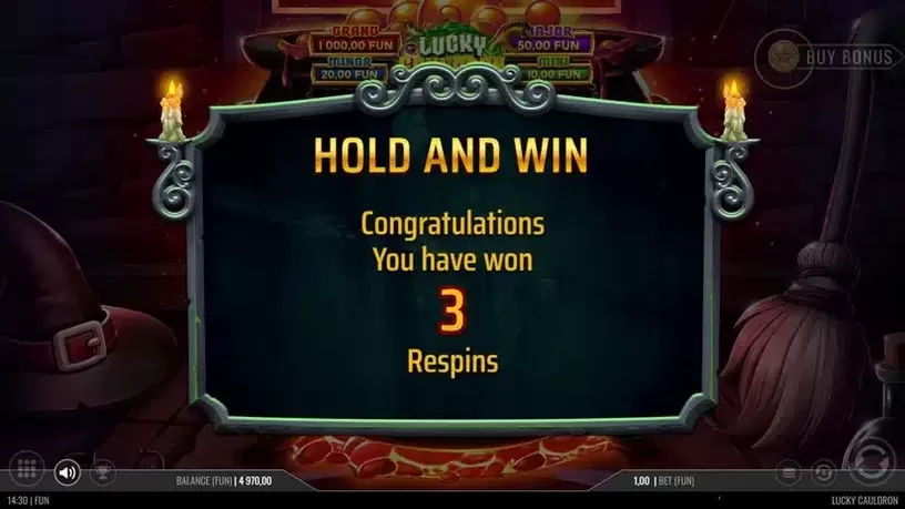Lucky Cauldron slot screenshot 3