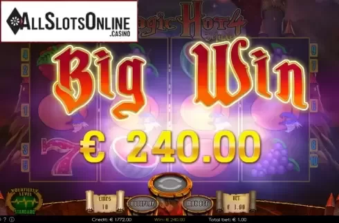 Big win. Magic Hot 4 Deluxe from Wazdan