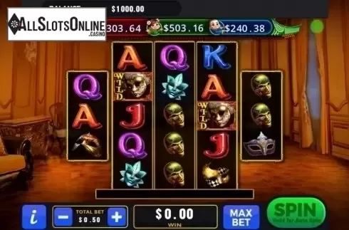 Game Screen. Masquerade (GMW) from GMW