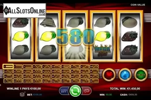 Win screen 4. Mega Hot 40 from Betsson Group