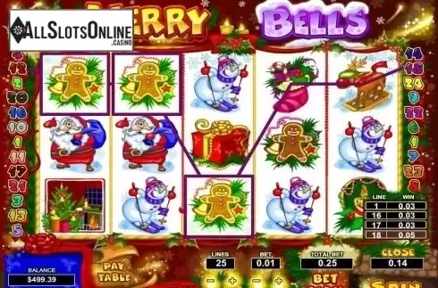 Win Screen 2. Merry Bells from Pragmatic Play