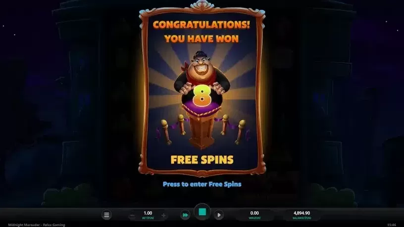 Midnight Marauder slot screenshot 4