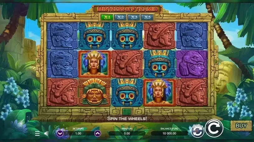 Mistress Of Pyramid slot screenshot 1