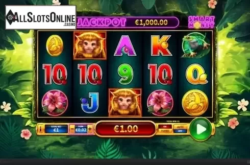 Win Screen . Monkey Pays from Skywind Group