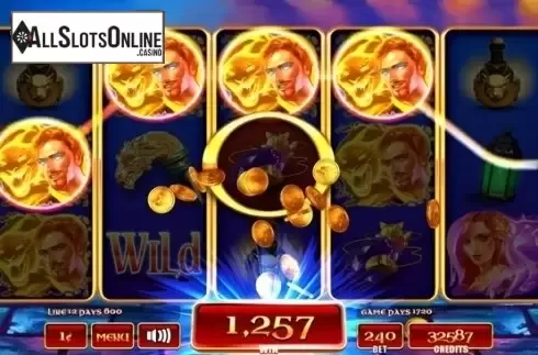 Win Screen 4. Moon Catcher from Incredible Technologies