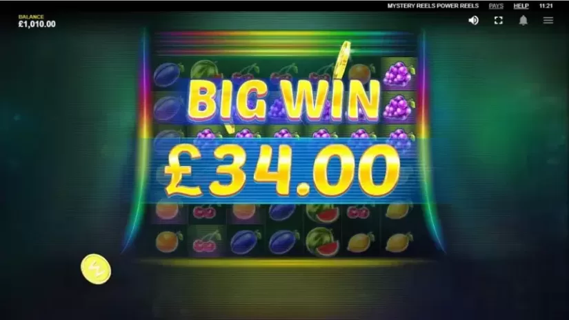 Mystery Reels Power Reels slot screenshot 3