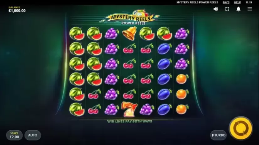 Mystery Reels Power Reels slot screenshot 1
