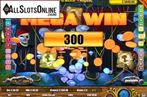 Screen3. Pirates Night from Portomaso Gaming