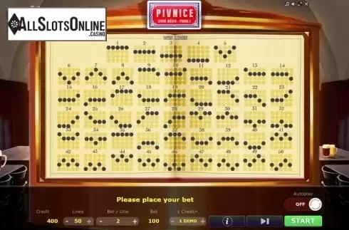 Paylines. Pivnice from Five Men Games