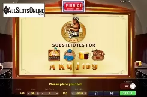 Game Rules 1. Pivnice from Five Men Games