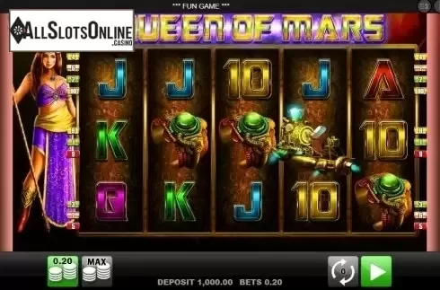 Reel Screen. Queen of Mars from Merkur