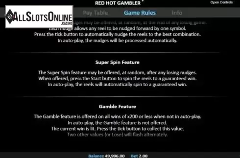 Game rules 2