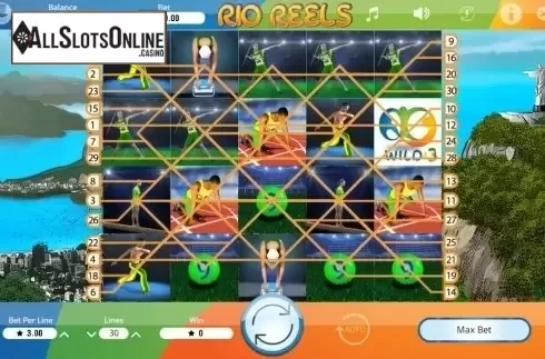 Screen3. Rio Reels from Booming Games