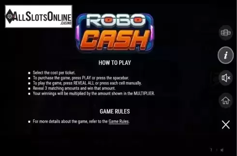 Rules and features screen