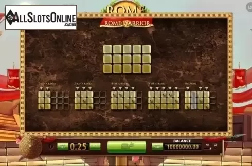 Screen5. Rome Warrior (BF games) from BF games