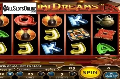 Reel Screen. Sashimi Dreams from Nucleus Gaming