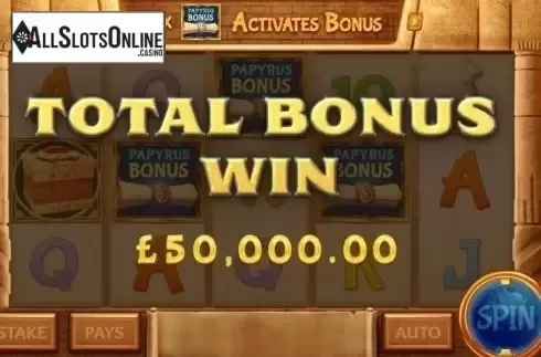 Screen8. Sphinx Gold from Cayetano Gaming