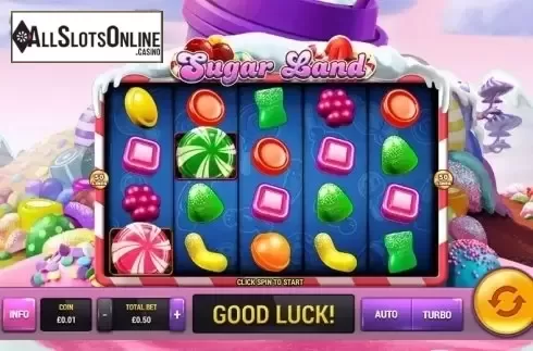 Game Workflow screen. Sugar Land (Playtech) from Playtech
