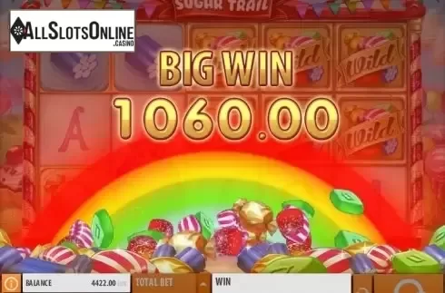 Big Win. Sugar Trail from Quickspin