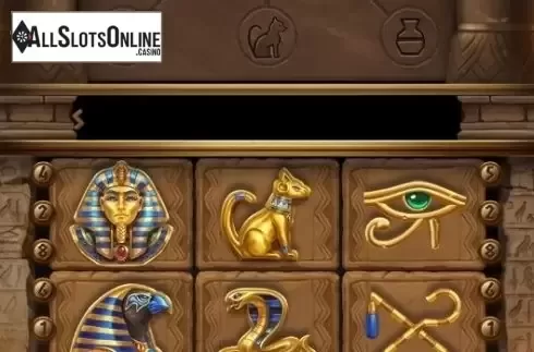 Reel Screen. Symbols of Egypt from PG Soft