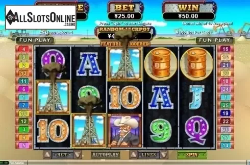 Win Screen. Texan Tycoon from RTG