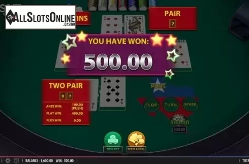 Game Screen 5. Texas Hold'em Plus (Shuffle Master) from Shuffle Master