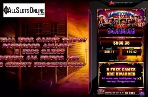 Info 5. The Magnificent Seven Reloaded from Ainsworth