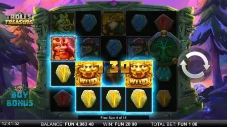 The Trolls' Treasure slot screenshot 6