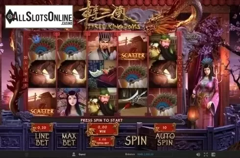 Screen 1. Three Kingdoms (GamePlay) from GamePlay