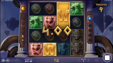 Thunder Wheel slot screenshot 6