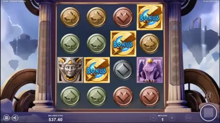 Thunder Wheel slot screenshot 3