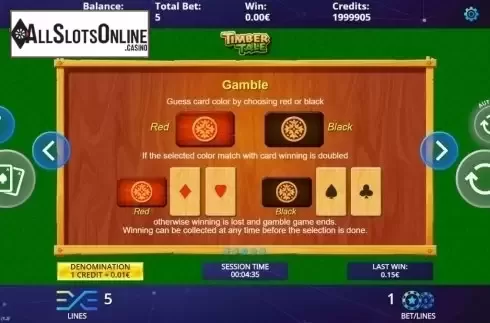 Gamble. Timber Tale from DLV