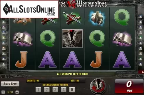 Screen3. Vampires vs Werewolves from Amaya